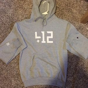 Brand new pittsburgh “412” champion hoodie
